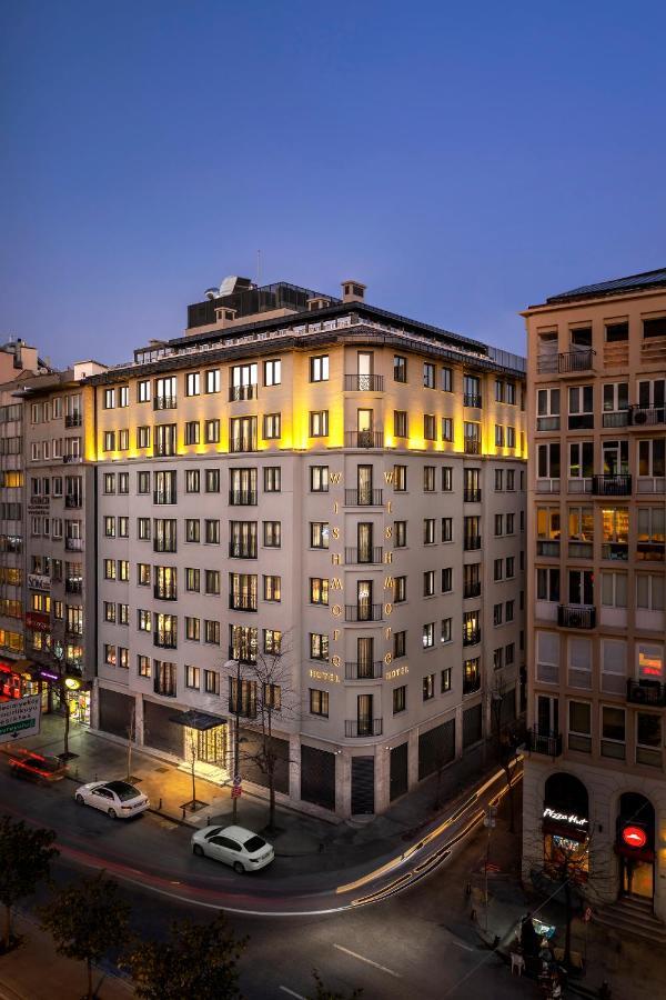 Wish More Hotel Sisli Estambul Exterior foto