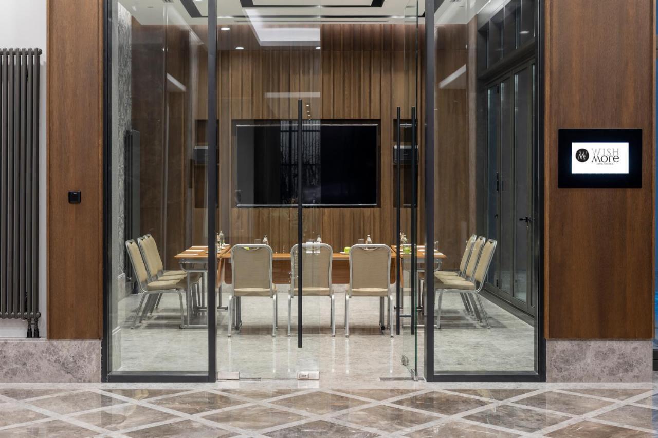 Wish More Hotel Sisli Estambul Exterior foto Meeting room